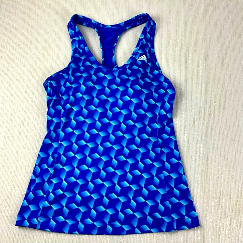 Adidas swim Blue top‎ Size S - Picture 4 of 10